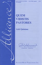 Quem Vidistis Pastores SSAATTBB choral sheet music cover